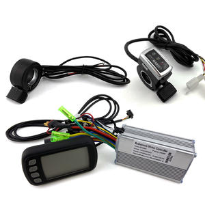 엄지 스로틀 및 LCD 디스플레이가있는 24V 36V 48V 450W 브러시리스 DC 전기 자전거 모터 - Product Image 1