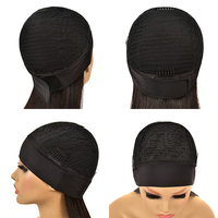 Perruque Bob Lace Front wig malaisienne lisse, cheveux naturels, 10 à 32 pouces, coupe Pixie, HD 100%, bon marché, pour femmes noires