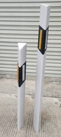 Poste Delimitador Reflectante de PVC al por Mayor de Fábrica, Marcador Reflectante para Carreteras, Poste Marcador de Seguridad Vial para Carreteras
