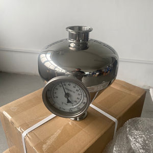 Alambique <span class=keywords><strong>de</strong></span> Whisky Tipo Casco con Abrazadera Triple para Destilación Casera - Product Image 1