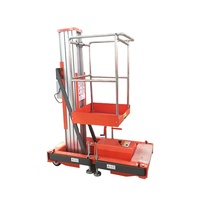 Mât de levage simple ou double en alliage d'aluminium