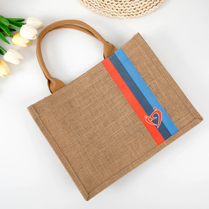 Tái Sử Dụng Và Thân Thiện Với Môi Đay Túi Nhiệm Vụ Nặng Nề Bãi Biển Tote Túi Logo In Tùy Chỉnh Túi - Product Image 5