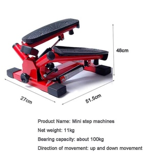 Mini entrenador elíptico eléctrico portátil para gimnasio interior, equipo de ejercicio físico, hecho de acero ABS duradero, Metal, uso comercial doméstico - Product Image 5
