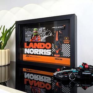 Cadre photo modèle de course McLaren Landonoris 2025 du pilote <span class=keywords><strong>champion</strong></span> <span class=keywords><strong>F1</strong></span> MCL39 - Product Image 5