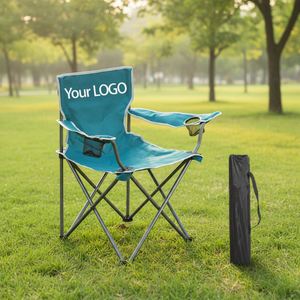 Outdoor Furniture Heavy Duty Portable Leisure Foldable Beach Fishing Camping Retractable <b>Plastic</b> Stainless Steel Folding - Product Image 1