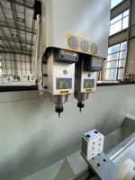 Machine de perçage et de fraisage CNC pour profilés en aluminium OUWO avec programmation graphique, fonctionnement facile et faible intensité de travail