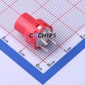 D6R40F1LFS Push Button Switch Through hole Component (THT) Switch - Product Image 1