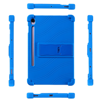 Ayarlanabilir Kickstand Samsung kılıfı Galaxy Tab S10 FE artı 2025 13.1 "SM-X620 X626B çok açıları çocuklar güvenli yumuşak silikon kapak