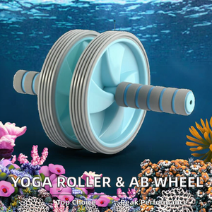 Ruota per Yoga in Materiale PP, Attrezzatura da <span class=keywords><strong>Palestra</strong></span> per Uso Domestico, Ruota per Addominali in Schiuma - Product Image 2