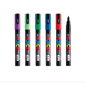 Stylo de peinture Uni <span class=keywords><strong>Posca</strong></span> PC-3M, marqueurs d'art, stylo de peinture Uni-<span class=keywords><strong>Posca</strong></span>, <span class=keywords><strong>pointe</strong></span> fine 0,9-1,3 mm - Product Image 2