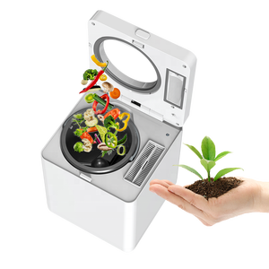 Composteur Électrique de Cuisine en Acier Inoxydable Durable, Broyeur de Déchets Alimentaires Domestique, Capacité 2,5 L, Traitement de 3 à 8 Déchets - Product Image 1
