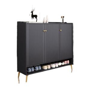 Zapatero de Madera Maciza de Gran Capacidad, Almacenamiento Multicapa, Diseño Moderno para Entrada - Product Image 5