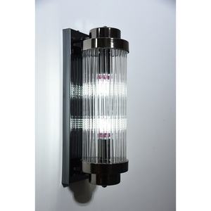 โคมไฟติดผนังสแตนเลสวินเทจพร้อมหลอดไฟ E14 ขายึดคริสตัลราคาถูกสำหรับใช้ในห้องนั่งเล่น - Product Image 2