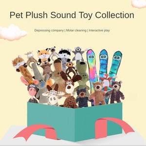 Juguete de Peluche Interactivo para Perros con Dientes de Mapache, Marca Fox, de China Sourcing Company, Mercado de Yiwu, CDF032 - Product Image 3