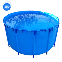 200*80cm Rectangle En Plastique Pliable Koi Réservoir Écologique Aquarium Étanche pour L'extérieur Bureau Utilisation Koi Affichage Élevage Étang