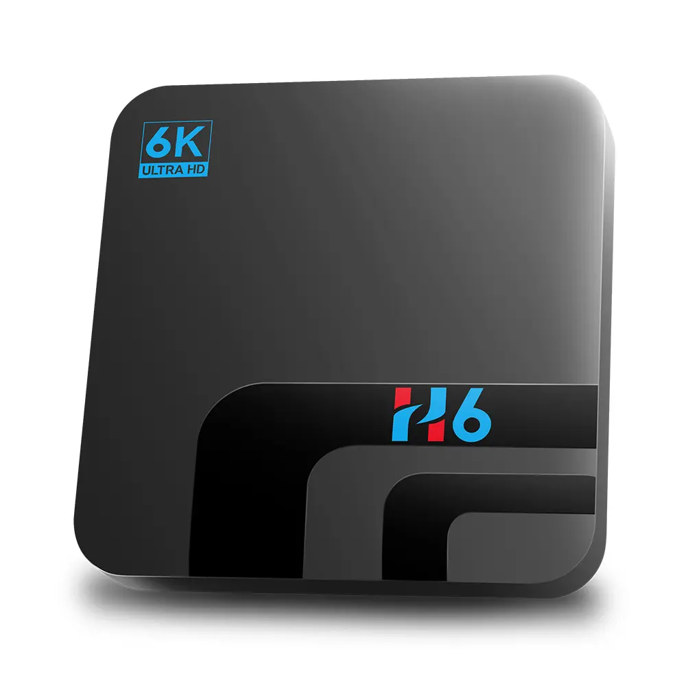 กล่องทีวีแอนดรอยด์10 GB 4GB 64GB 32GB 6K เครื่องเล่น H.265 3D มีเดีย2.4G 5GHz กล่องทีวีอัจฉริยะ