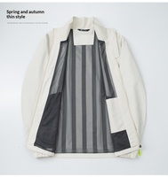 Vestes bomber sportives imperméables légères pour hommes avec logo personnalisé, col montant, pour entraînement en équipe