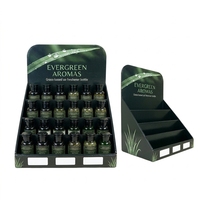 Boîte de présentation en carton personnalisée pour comptoir, pour flacon de parfum d'ambiance aux herbes, usage commercial