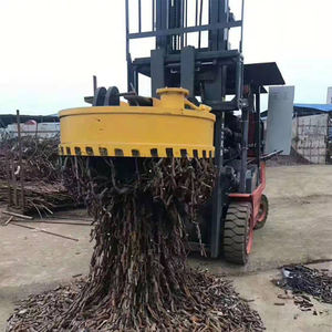 Junkyard-imán de elevación de 900mm, electroimán de procesamiento de desechos de acero para excavadora, electroimán de elevación de desechos, suministro directo de fábrica - Product Image 3