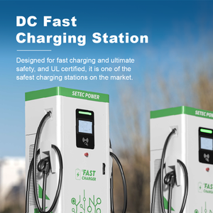 Estaciones de Carga Rápida para Vehículos Eléctricos de 60kW Nivel 3 con Certificación OEM, CCS1/CHAdeMO, Montaje en Suelo - Product Image 4