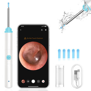 เครื่องแคกหูอัจฉริยะแบบไร้สายอุปกรณ์แค้หูแบบอัจฉริยะเครื่องมือกำจัดขี้หูพร้อมกล้องชุดกล้องส่องสำหรับทำความสะอาดหูของเด็ก - Product Image 1