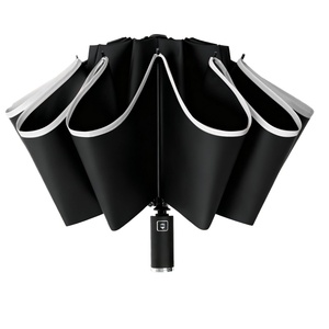 Smilx Unbreakable 8 RIBS Iron Tube 97cm Modern Windproof Three-Folding Travel <b>Umbrella</b> Pongee All-in-One Fully-<b>Automatic</b> - Product Image 1