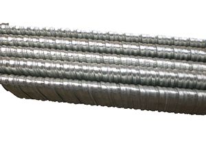 Dự ứng lực sóng ống ống thép mạ kẽm Ống bài căng thẳng kim loại corrugate Duct 2*700 cho dự ứng lực bê tông Strand - Product Image 5