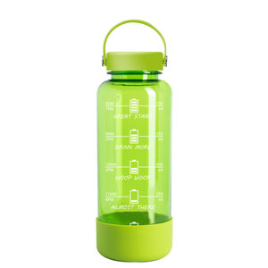 <span class=keywords><strong>Hydracy</strong></span> Tritan Sportswasserflasche 750ml/1200ml BPA-frei Auslaufsicher mit Schraubverschluss Silikonhülle für Wandern & Outdoor-Aktivitäten - Product Image 1