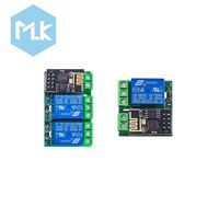 Módulo de Relé WiFi ESP8266 ESP-01S ESP01 ESP-01 5V de 1 y 2 Canales para Control Remoto de Hogar Inteligente y Desbloqueo