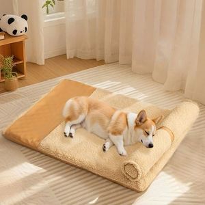 All-season Universal Solid Rectangle Dog & <b>Cat</b> Bed Removable Washable Fashion Pet <b>Mat</b> - Product Image 1