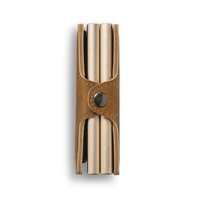 Portefeuille automatique minimaliste fin avec protection RFID, grande capacité, double compartiment en aluminium, pour cartes de crédit, vente en gros Casekey