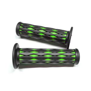 Motorcycle Power-assisted <b>Bicycle</b> Modified Handlebar <b>Cover</b> Two-color Checkered Rubber Handlebar <b>Cover</b> - Product Image 6