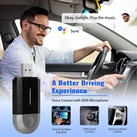 Adaptateur sans fil 2-en-1 Phoebus Link Mini CarPlay & Android Auto avec USB Type-C, garantie 1 an pour véhicules universels
