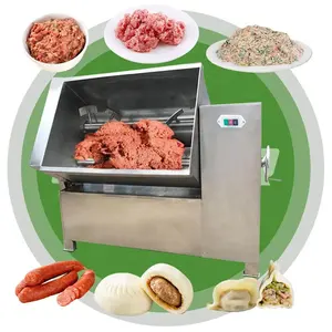 Commercial High Efficiency Industrial Sausage Meat Stuffing Mixing Machine Meat Mincer Fresh Mincing Machine