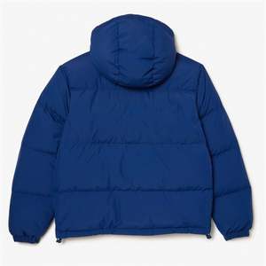 Veste matelassée personnalisée OEM pour hommes Manteau d'hiver en duvet surdimensionné avec logo, col montant et fermeture à glissière - Product Image 4