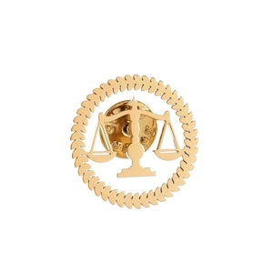 Broche de Aço Inoxidável Geométrico Circular para Homens com Certificação CE, Acessório de Terno, Broche de Flor para Peito - Product Image 6