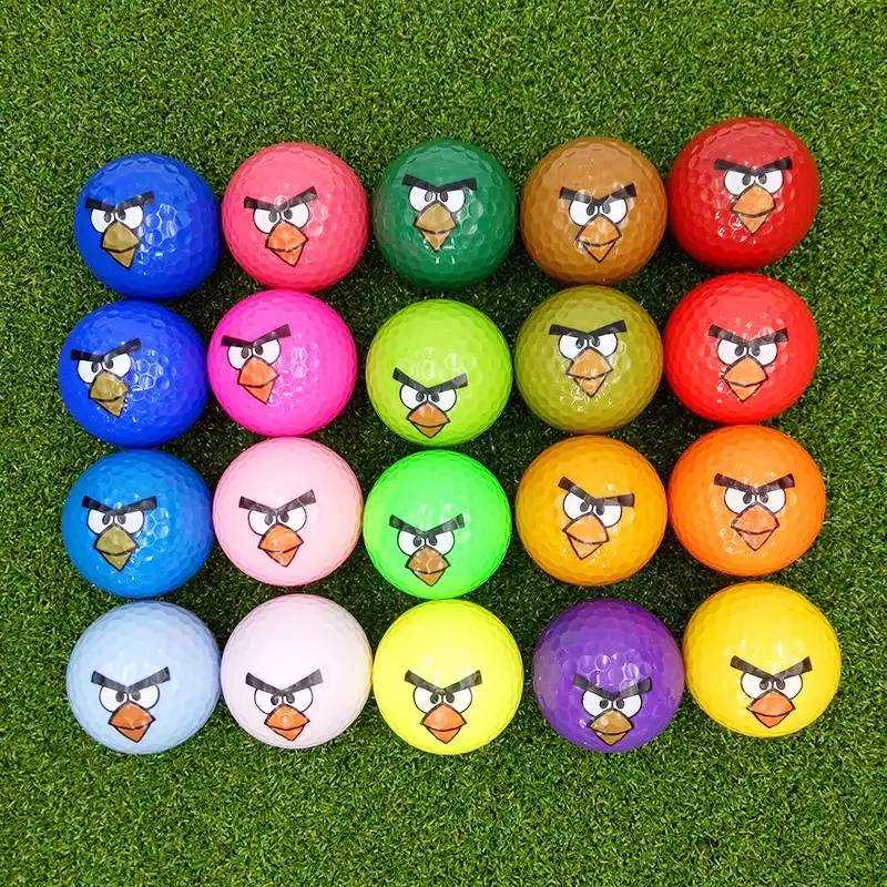 Balles de golf à motif de couleurs, peut être utilisé, 1 pièce, en Stock