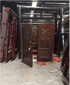 <span class=keywords><strong>Porta</strong></span> di sicurezza di buona qualità doppio laser esterno in acciaio americano <span class=keywords><strong>porta</strong></span> in acciaio per la vendita - Product Image 5