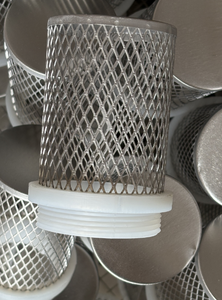 ใช้สำหรับกรองของเหลวโกโก้สำหรับใช้ในโรงงานอาหารสำหรับกรองของเหลว ABS + ตาข่ายกรองสเตนเลส304ขนาด1/2นิ้ว - Product Image 2