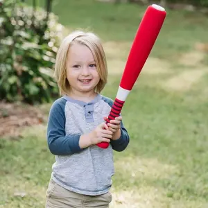 Benutzer definierte EVA Soft Foam T Ball Kinder Baseball Softball Schläger und Schaum ball für Kleinkind Indoor Outdoor Sport Spielzeug spielen
