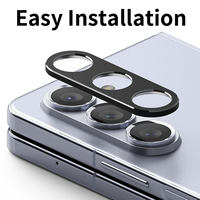 Protection d'objectif d'appareil photo personnalisée, couverture intégrale, verre trempé 9H OEM pour Samsung Z Fold8/Flip 8