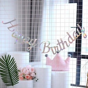 <span class=keywords><strong>Guirlande</strong></span> de lettres dorées <span class=keywords><strong>Joyeux</strong></span> <span class=keywords><strong>Anniversaire</strong></span>, décoration de fête pour bébé, garçons, filles, <span class=keywords><strong>anniversaire</strong></span>, bannière en papier <span class=keywords><strong>Joyeux</strong></span> <span class=keywords><strong>Anniversaire</strong></span> - Product Image 5