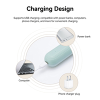 Tondeuse électrique portable pour animaux domestiques, rechargeable, silencieuse, avec lame, sans fil, 15*3.2cm