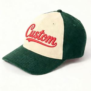 Gorra de Béisbol Personalizada de 6 Paneles, Estilo Hip Hop, Informal, de Lona de Algodón, con Patrón de Leopardo, Transpirable, para Viaje - Product Image 1