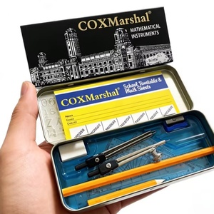 Offre Spéciale sur le Marché Africain : Kit de Matériel Scolaire 13 Pièces en Métal pour Étudiants – Outils de Dessin et de Géométrie Spéciaux pour Examens - Product Image 2