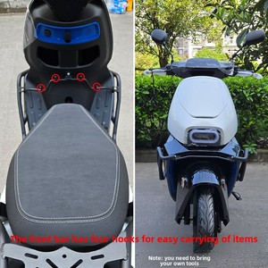 กันชนหน้าเหล็กคาร์บอน 25 รุ่น Extreme Core <span class=keywords><strong>EZ4</strong></span>/PRO/MAX ป้องกันการตกกระแทก พร้อมแร็คหลังและพนักพิงหลัง OLIVER สำหรับดัดแปลง - Product Image 4