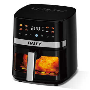 Freidora de Aire HALEY 2025 Nueva con Doble Cesta de 7L, Multifuncional, Pantalla Táctil Visible, Función de Apagado Automático Opcional - Product Image 2
