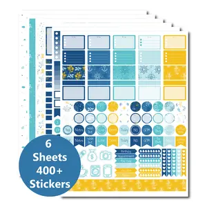 Zee Vuurtoren Stickers Planner Journal Notebook Grafische Gratis Template Custom Printing-Klare Gratis Ontwerp