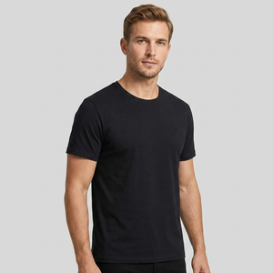Camiseta de Hombre de la Mejor Calidad, Cuello Redondo, Manga Corta, 100% Algodón, Corte Regular, Estilo Vintage, Logotipo Personalizado en la Parte Delantera, 300g - Product Image 1