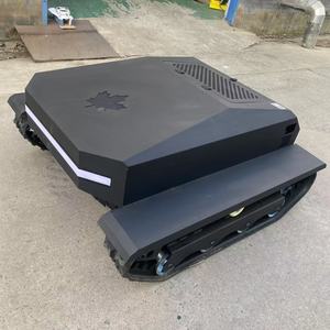 Tondeuse à gazon radiocommandée, largeur de coupe 900 mm |   Tondeuse à gazon télécommandée sur chenilles pour terrains accidentés - Product Image 3